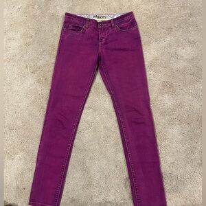Vintage Y2K billabong magenta skinny jeans